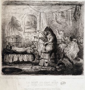 The Death of the Cat Murr (Hoffmannin tarinoista) - Piirustus, Portugali