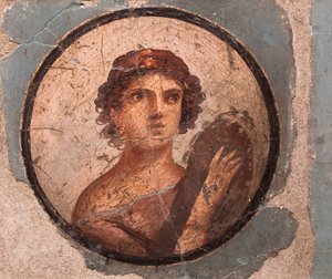 Medaljonkimuotokuvia, Pompeji tekijältä School Roman