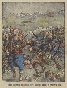 Verinen taistelu Bulgarian ja Serbian joukkojen välillä