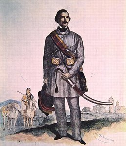 Kenraali Gheorghe Magheru (väri litho)