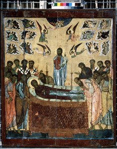 Neitsyen Dormition, Venäjän ikoni