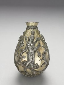 Anahita Vessel, 300-500 (valettu, kohotettu, repousse, chased & kullattua hopeaa)