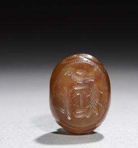 Fire Altar Intaglio, n. 400 (kalsedoni)