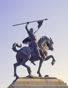 El Cidin muistomerkki (n. 1040–1099) (pronssi) tekijältä School Spanish