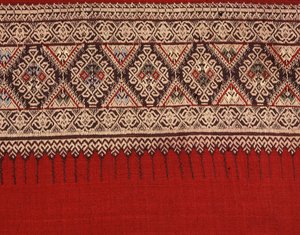 Yksityiskohta Chiang Maista (silkki)