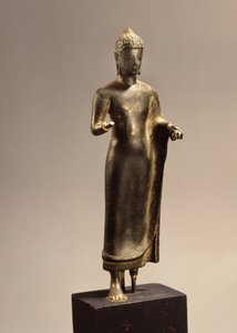 Pysyvä Buddha, Davaravati-kausi (pronssi)