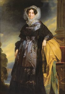 Muotokuva Adelaide dOrléansista 1777-1847 tekijältä School of Franz Xaver Winterhalter