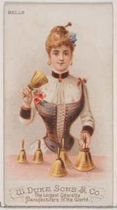 Bells, Musical Instruments -sarjasta N82 Duke-tuotemerkin savukkeille, 1888, 1888.