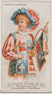 Heralds Trumpet, Musical Instruments -sarjasta N82 Duke-tuotemerkin savukkeille, 1888, 1888.