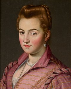 Uma Dama da Casa de Parma, possivelmente Costanza Colonna (óleo sobre tela) finlandesa tekijältä Scipione (1550 98) (attr. to) Pulzone