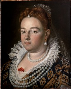 Muotokuva Bianca Capellosta, renessanssin venetsialaisesta naisesta. (Maalaus