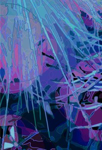 Artichoke_abst_vert3a (digitaalinen) tekijältä Scott J. Davis