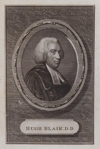 Hugh Blair, skotlantilainen pappi (kaiverrus) tekijältä Scottish School