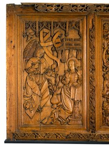 Ilmoitus Beaton Panelsista, 1524-37 tekijältä Scottish School