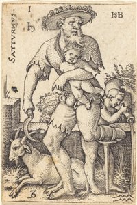 Saturnus tekijältä Sebald Beham