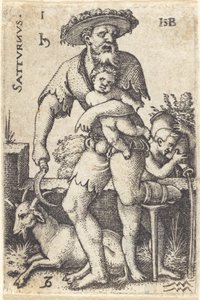 Saturnus tekijältä Sebald Beham