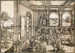 Tuhlaajapoika, 1500-luku tekijältä Sebald Beham