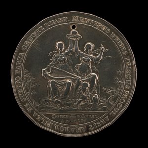 Rauha Hollannin kanssa [puolimerkki], 1654. tekijältä Sebastian Dadler