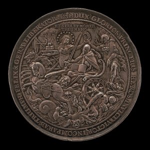 Kuningas Kustaa Adolfuksen voitto [käänteinen], 1634. tekijältä Sebastian Dadler