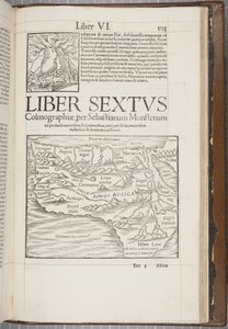 Cosmographia, Col 1113, 1544 tekijältä Sebastian Munster