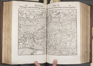 Cosmographia, Fols 442-443 tekijältä Sebastian Munster