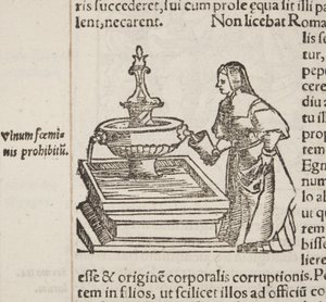 Cosmographia, yksityiskohta Fol 202:sta tekijältä Sebastian Munster