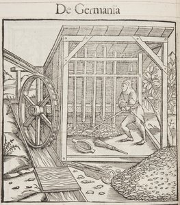 Cosmographia, yksityiskohta Fol 43:sta tekijältä Sebastian Munster