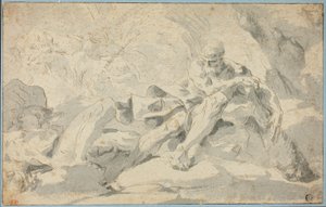 Hercules ja Cacus tekijältä Sebastiano Galeotti