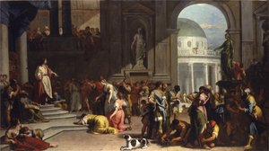 Susanna ennen Danielia, 1725-26 tekijältä Sebastiano Ricci