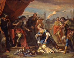 Scipion kontinenssi, noin 1708-1710 tekijältä Sebastiano Ricci