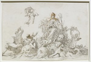 Venetsian voitto tekijältä Sebastiano Ricci
