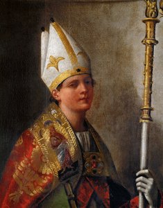 Saint Louis de Toulouse (öljy kankaalle)
