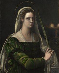 Pyhä Agatha, noin 1540 tekijältä Sebastiano del Piombo