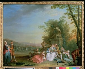The Grape Harvest, n. 1750 (paneeli) (pari numeroon 87638) tekijältä Sebastien II Le Clerc