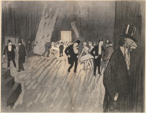 Baletin kulissien takana tekijältä Sem (Georges Gourçat)
