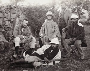 Tutkijoiden ryhmä, Juudean alue, Palestiina, 1867