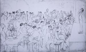 Koomikot lepäävät kotona, 1916 tekijältä Sergei Alexandrovich Polyakov