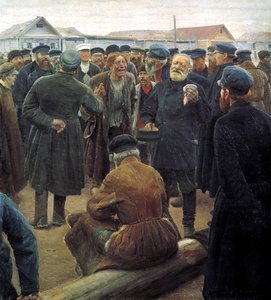 Maaseutukokouksessa, 1893. tekijältä Sergei Alexeevich Korovin