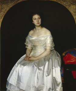 Retrat de la princesa Maria Vasilyevna Vorontsova 1819-1894, 1851 finlandès tekijältä Sergei Konstantinovich Zaryanko