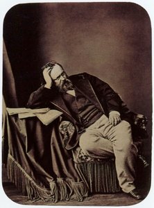 Alexander Herzen, venäläinen kirjailija ja ajattelija, 1861 tekijältä Sergei Lvovich Levitsky