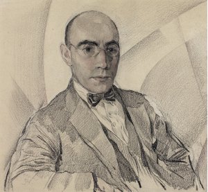 Taiteilijan ja valokuvaaja Miron Sherlingin muotokuva 1880-1958