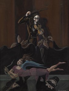 Paganini. Suunnittelu Sergei Rahmaninovin baletille Paganini