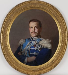 Keisari Aleksanteri III:n muotokuva 1845-1894, noin 1865