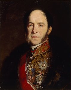 Kenraaliamiraali Kondrati Kondratievich Stoffregenin muotokuva 1817-1873, 1867