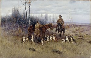 Ketun metsästys tekijältä Sergey Semyonovich Voroshilov