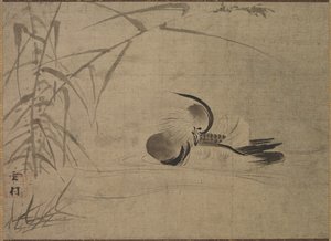 Mandariiniankka, 1500-luku. tekijältä Sesson Shkei