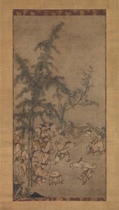Seitsemän Bamboo Groven viisasta, 1550-luku.