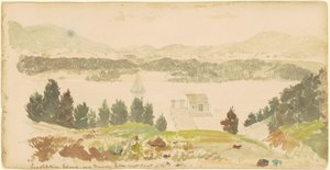 Constitution Island ja valimo West Pointista, New Yorkista