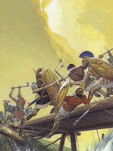 Horatius sillalla tekijältä Severino Baraldi