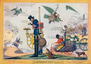 "Locomotion Plate 2nd", c1835 1905 tekijältä Seymour Del Shortshanks